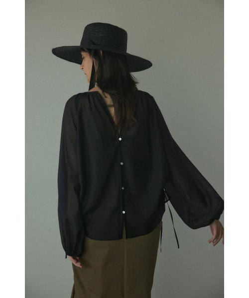 BLACK BY MOUSSY(ブラックバイマウジー)/2way balloon blouse/img16