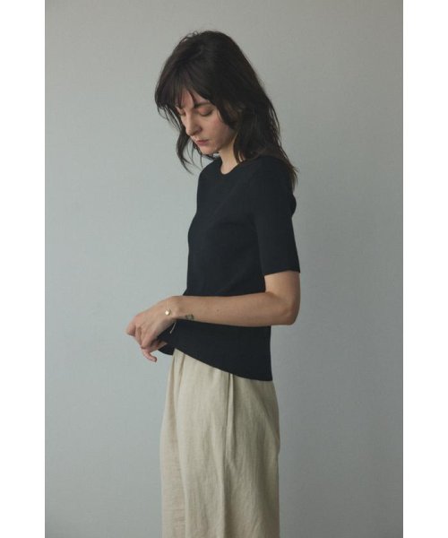 BLACK BY MOUSSY(ブラックバイマウジー)/washable eyelet knitting tops/img08