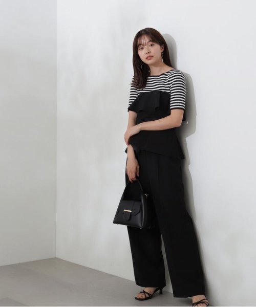 ベアペプラムパンツセットアップ 