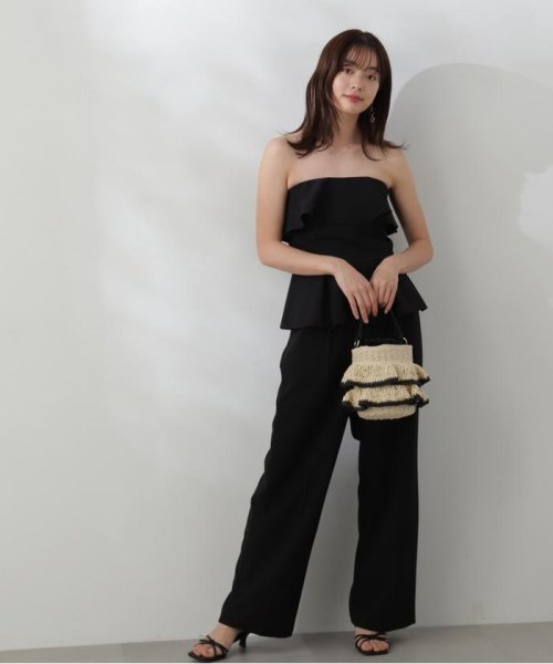 ベアペプラムパンツセットアップ 