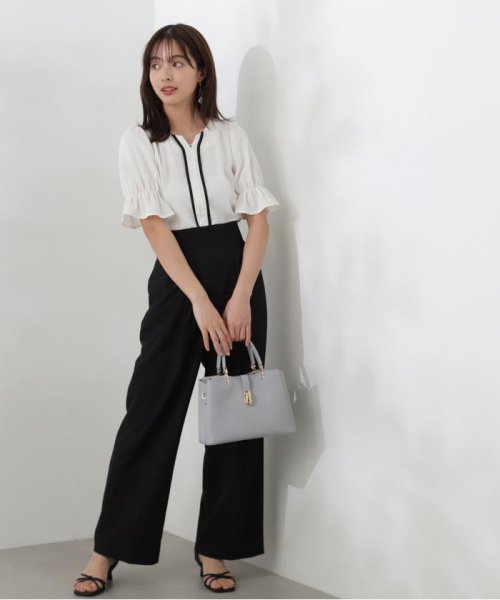 ベアペプラムパンツセットアップ 