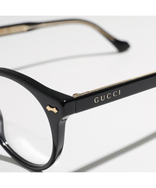 GUCCI(グッチ)/GUCCI メガネ GG0738O ボストン型 ロゴ/img09