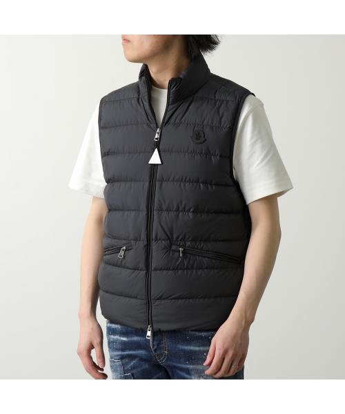 MONCLER(モンクレール)/MONCLER ダウンベスト LECHTAL 1A00139 549SK レザーロゴパッチ/img01