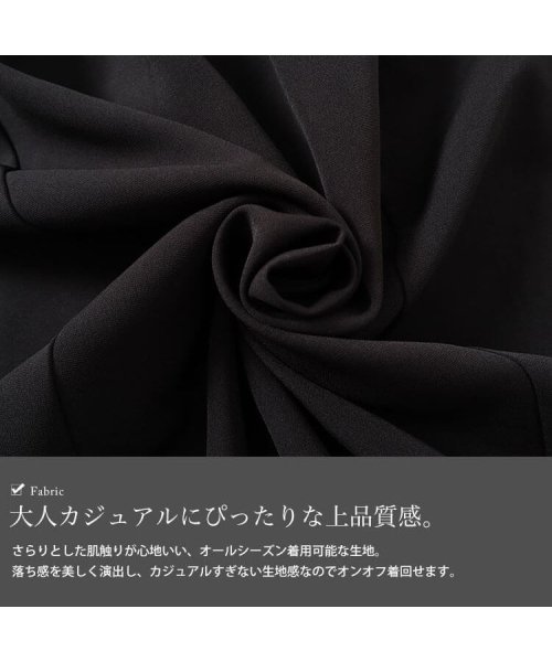 GOLD JAPAN(ゴールドジャパン)/大きいサイズ レディース ビッグサイズ サイドベルトVネックジャンパースカート/img04