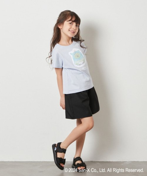 a.v.v(KID'S)(アー・ヴェ・ヴェキッズ)/[100－140]【すみっコぐらし】リバーシブルスパンコールTシャツ/img06