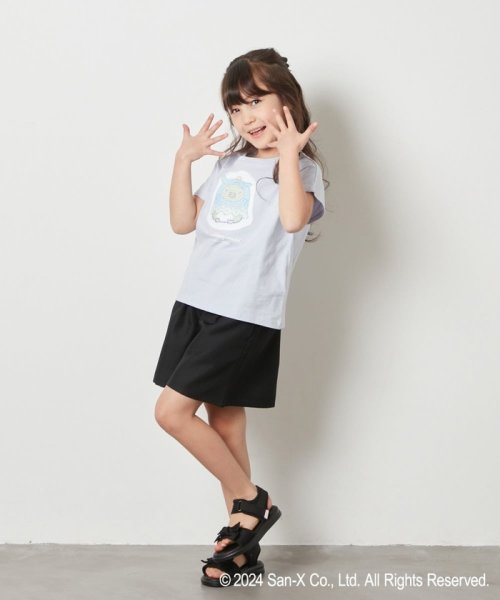 a.v.v(KID'S)(アー・ヴェ・ヴェキッズ)/[100－140]【すみっコぐらし】リバーシブルスパンコールTシャツ/img07