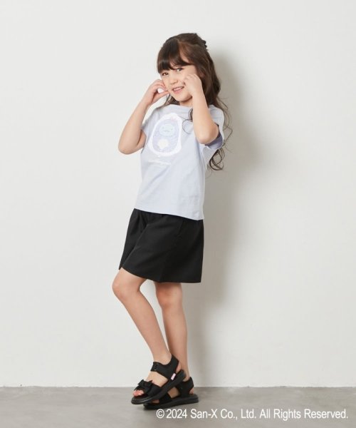 a.v.v(KID'S)(アー・ヴェ・ヴェキッズ)/[100－140]【すみっコぐらし】リバーシブルスパンコールTシャツ/img09