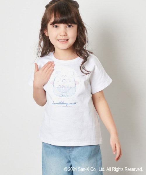 a.v.v(KID'S)(アー・ヴェ・ヴェキッズ)/[100－140]【すみっコぐらし】リバーシブルスパンコールTシャツ/img16