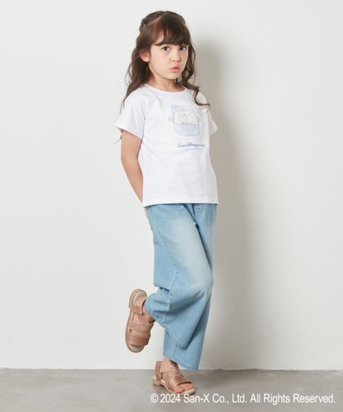 a.v.v(KID'S)(アー・ヴェ・ヴェキッズ)/[100－140]【すみっコぐらし】リバーシブルスパンコールTシャツ/img18