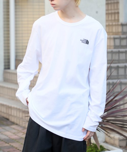 THE NORTH FACE(ザノースフェイス)/【THE NORTH FACE/ザノースフェイス】REDBOX L/S TEE NF0A493L ロンT 長袖 プリントT バックプリント ワンポイント/img10