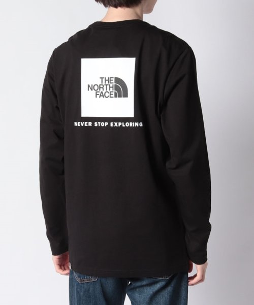 THE NORTH FACE(ザノースフェイス)/【THE NORTH FACE/ザノースフェイス】REDBOX L/S TEE NF0A493L ロンT 長袖 プリントT バックプリント ワンポイント/img16