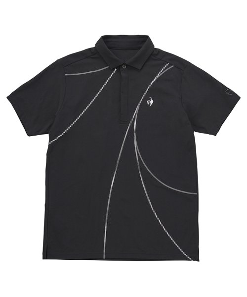 le coq sportif GOLF (ルコックスポルティフ（ゴルフ）)/曲線ラインプリント半袖シャツ【RIJOUME/リジューム】/img14