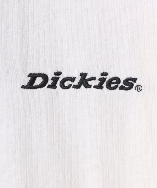 LAZAR(ラザル)/【Lazar】Dickies/ディッキーズ 別注 オーバーサイズ ロゴ バックプリント ワンポイント刺繍 半袖Tシャツ/レディース メンズ/img02