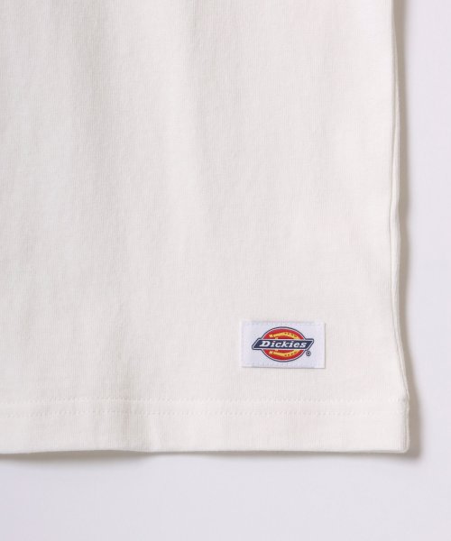 LAZAR(ラザル)/【Lazar】Dickies/ディッキーズ 別注 オーバーサイズ ロゴ バックプリント ワンポイント刺繍 半袖Tシャツ/レディース メンズ/img04