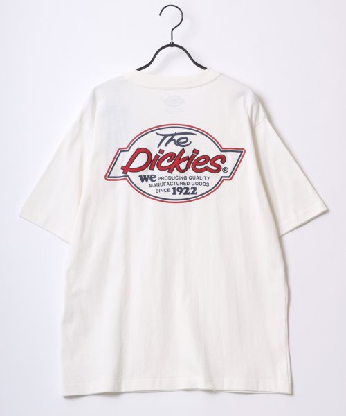 LAZAR(ラザル)/【Lazar】Dickies/ディッキーズ 別注 オーバーサイズ ロゴ バックプリント ワンポイント刺繍 半袖Tシャツ/レディース メンズ/img06