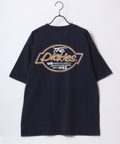 LAZAR(ラザル)/【Lazar】Dickies/ディッキーズ 別注 オーバーサイズ ロゴ バックプリント ワンポイント刺繍 半袖Tシャツ/レディース メンズ/img14