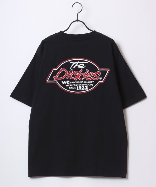 LAZAR(ラザル)/【Lazar】Dickies/ディッキーズ 別注 オーバーサイズ ロゴ バックプリント ワンポイント刺繍 半袖Tシャツ/レディース メンズ/img18