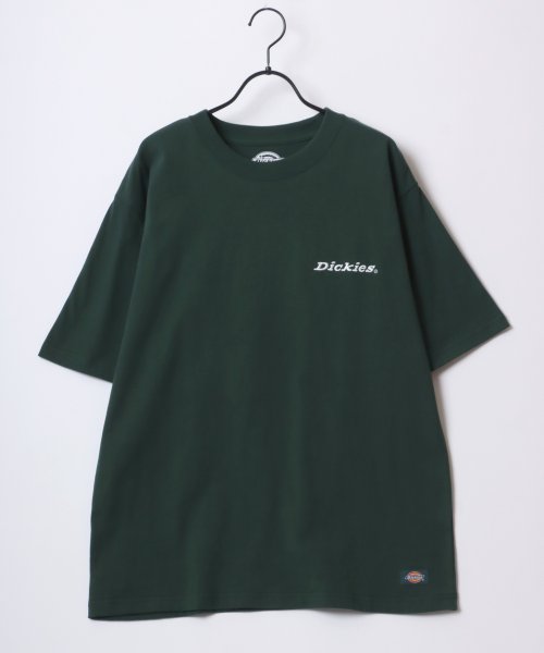 LAZAR(ラザル)/【Lazar】Dickies/ディッキーズ 別注 オーバーサイズ ロゴ バックプリント ワンポイント刺繍 半袖Tシャツ/レディース メンズ/img20