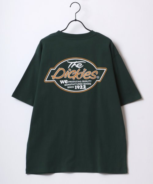 LAZAR(ラザル)/【Lazar】Dickies/ディッキーズ 別注 オーバーサイズ ロゴ バックプリント ワンポイント刺繍 半袖Tシャツ/レディース メンズ/img22