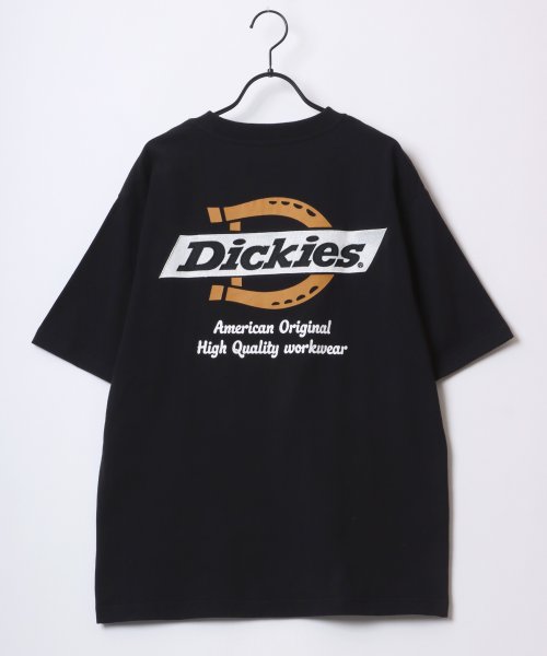 LAZAR(ラザル)/【Lazar】Dickies/ディッキーズ 別注 オーバーサイズ ロゴ バックプリント ワンポイント刺繍 半袖Tシャツ/レディース メンズ/img26