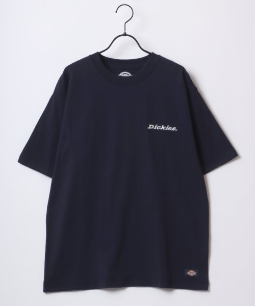 LAZAR(ラザル)/【Lazar】Dickies/ディッキーズ 別注 オーバーサイズ ロゴ バックプリント ワンポイント刺繍 半袖Tシャツ/レディース メンズ/img28