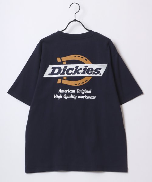 LAZAR(ラザル)/【Lazar】Dickies/ディッキーズ 別注 オーバーサイズ ロゴ バックプリント ワンポイント刺繍 半袖Tシャツ/レディース メンズ/img30