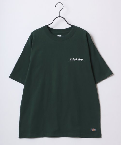 LAZAR(ラザル)/【Lazar】Dickies/ディッキーズ 別注 オーバーサイズ ロゴ バックプリント ワンポイント刺繍 半袖Tシャツ/レディース メンズ/img32