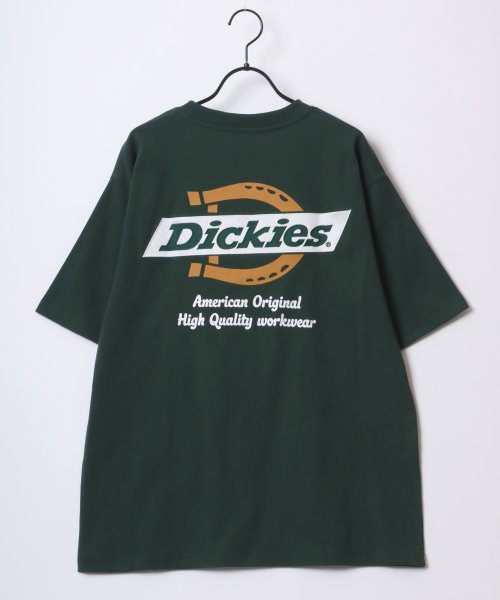 LAZAR(ラザル)/【Lazar】Dickies/ディッキーズ 別注 オーバーサイズ ロゴ バックプリント ワンポイント刺繍 半袖Tシャツ/レディース メンズ/img34