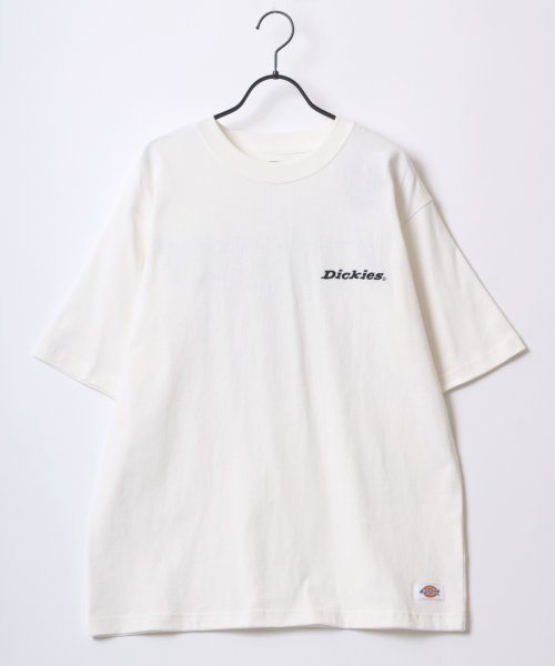 LAZAR(ラザル)/【Lazar】Dickies/ディッキーズ 別注 オーバーサイズ ロゴ バックプリント ワンポイント刺繍 半袖Tシャツ/レディース メンズ/img36