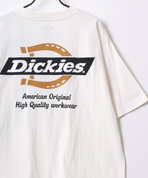 LAZAR(ラザル)/【Lazar】Dickies/ディッキーズ 別注 オーバーサイズ ロゴ バックプリント ワンポイント刺繍 半袖Tシャツ/レディース メンズ/img39