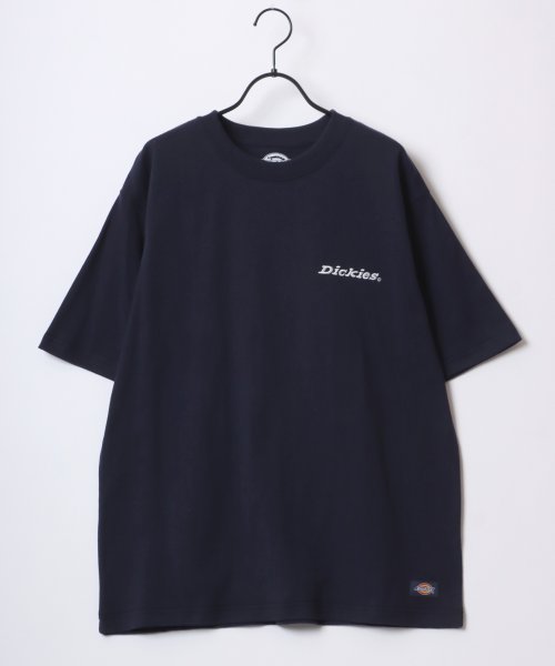 LAZAR(ラザル)/【Lazar】Dickies/ディッキーズ 別注 オーバーサイズ ロゴ バックプリント ワンポイント刺繍 半袖Tシャツ/レディース メンズ/img40