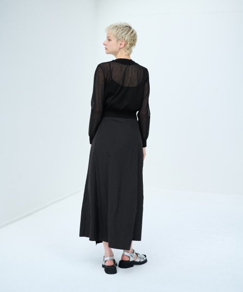 ショート丈ニットカーディガン 