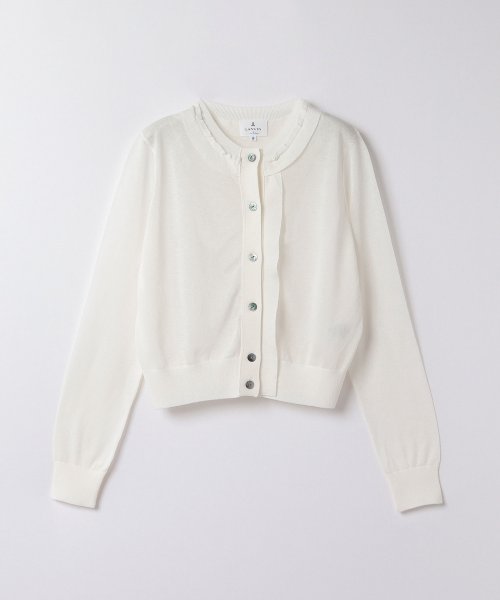 ショート丈ニットカーディガン 