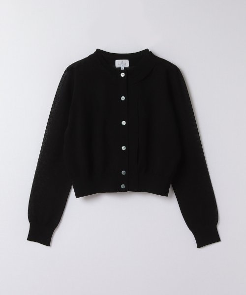 ショート丈ニットカーディガン 