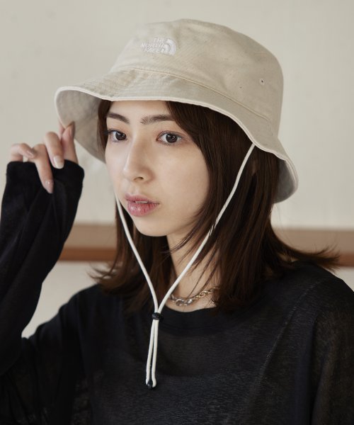 THE NORTH FACE(ザノースフェイス)/【THE NORTH FACE/ザノースフェイス】NORM BUCKET バケットハット バケハ サファリハット 帽子 ユニセックス ロゴ 刺繍 紐 男女兼用/img06