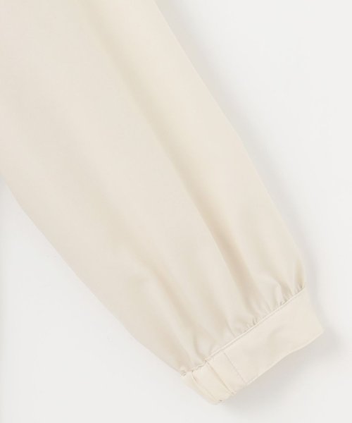 【洗える】80/1スパンタイプライター フーデッド アウター 