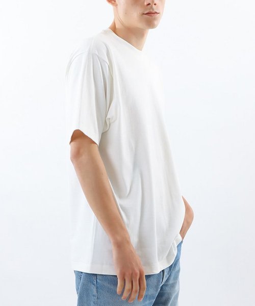 Hanes(ヘインズ)/Hanes/ヘインズ　1P SHIRO CREW NECK T－SHIRT  HM1－X201    /img02