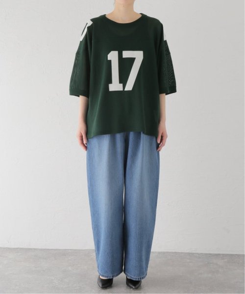 journal standard  L'essage (ジャーナルスタンダード　レサージュ)/【INSCRIRE /アンスクリア】Mesh Football Tee：カットソー/img16