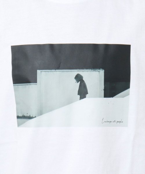 NOLLEY’S goodman(ノーリーズグッドマン)/Landscape with people T－shirts フォトプリントTシャツ/img08