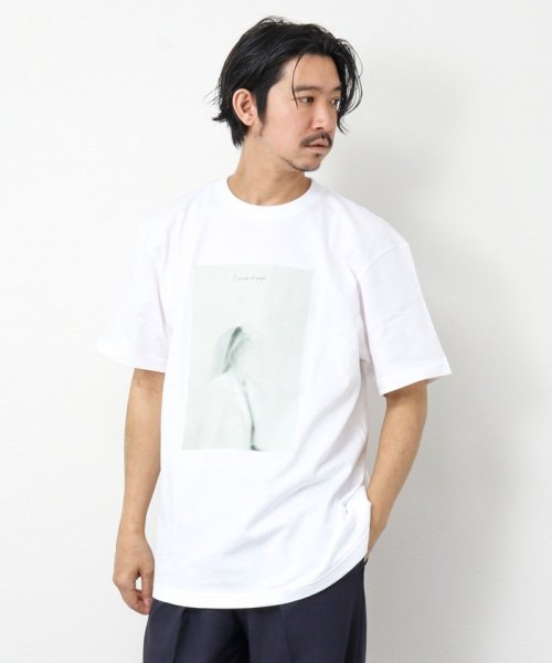 NOLLEY’S goodman(ノーリーズグッドマン)/Landscape with people T－shirts フォトプリントTシャツ/img10