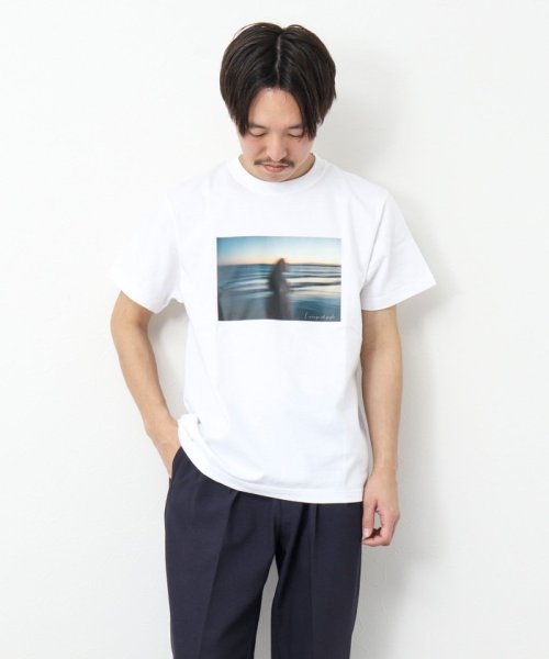 NOLLEY’S goodman(ノーリーズグッドマン)/Landscape with people T－shirts フォトプリントTシャツ/img21