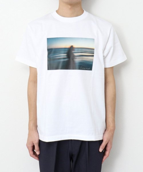NOLLEY’S goodman(ノーリーズグッドマン)/Landscape with people T－shirts フォトプリントTシャツ/img24