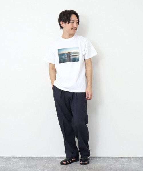 NOLLEY’S goodman(ノーリーズグッドマン)/Landscape with people T－shirts フォトプリントTシャツ/img25