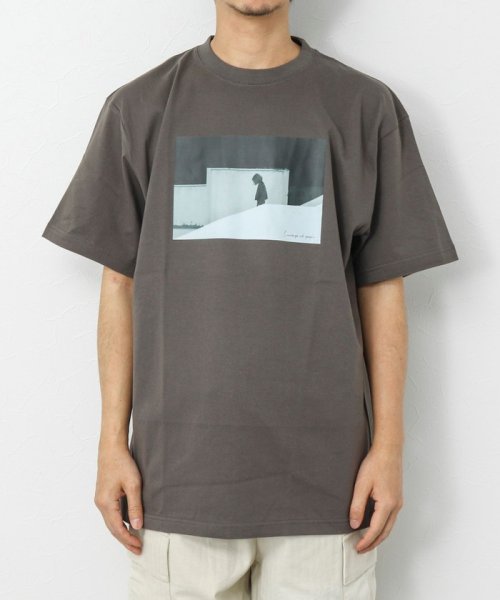 NOLLEY’S goodman(ノーリーズグッドマン)/Landscape with people T－shirts フォトプリントTシャツ/img40