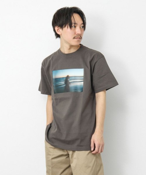 NOLLEY’S goodman(ノーリーズグッドマン)/Landscape with people T－shirts フォトプリントTシャツ/img46