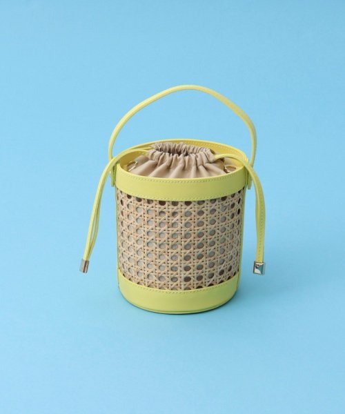 【ANTONELLO MASI/アントネッロマージ】ラタンコンビバケツバッグ ANTONELLO MASI/アントネッロマージ