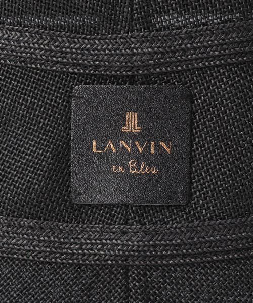 LANVIN en Bleu(accessories)(ランバンオンブルー（アクセサリー）)/ペーパーシートバケットハット/img04