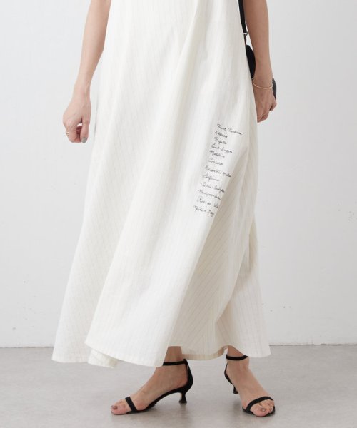 Metro de Paris刺繍ワンピース de