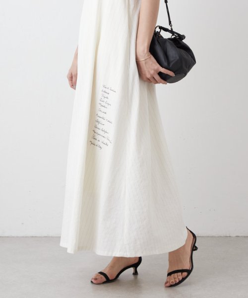 Metro de Paris刺繍ワンピース de