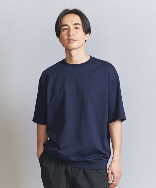 BEAUTY&YOUTH UNITED ARROWS(ビューティーアンドユース　ユナイテッドアローズ)/カネマサメリヤス メローコットン スウェット Ｔシャツ －MADE IN JAPAN－/img01